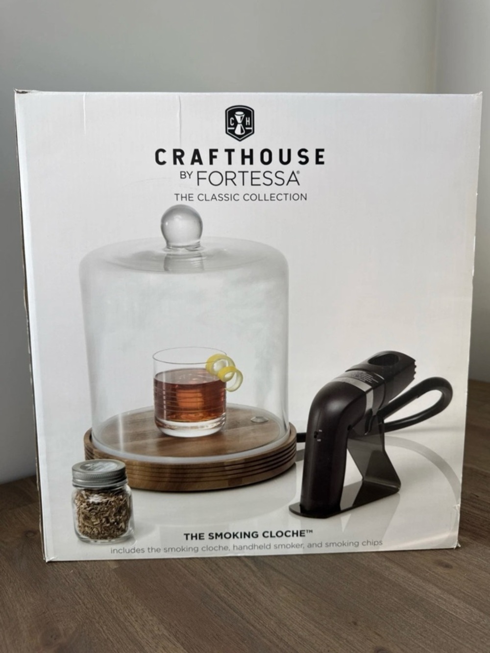Crafthouse by Fortessa Smoking Clouche Crafthouse Classic Collection, Open Box